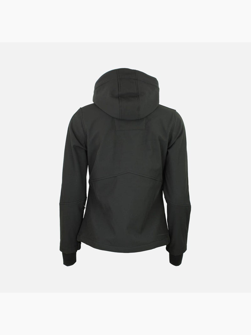 Blouson softshell ARGAN - PEAK MOUNTAIN Noir Noir - Kiabi