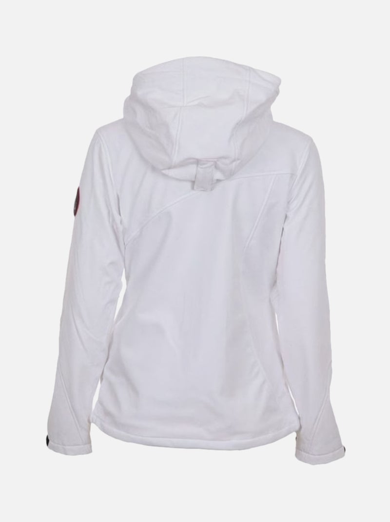 Blouson softshell   AVENE - PEAK MOUNTAIN Blanc - Kiabi