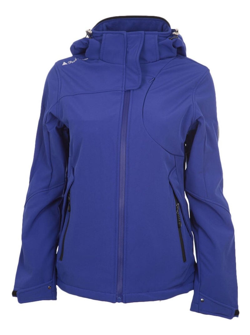 Blouson softshell   AVENE - PEAK MOUNTAIN Bleu - Kiabi