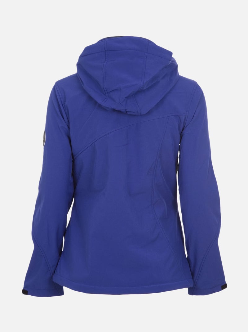 Blouson softshell   AVENE - PEAK MOUNTAIN Bleu - Kiabi