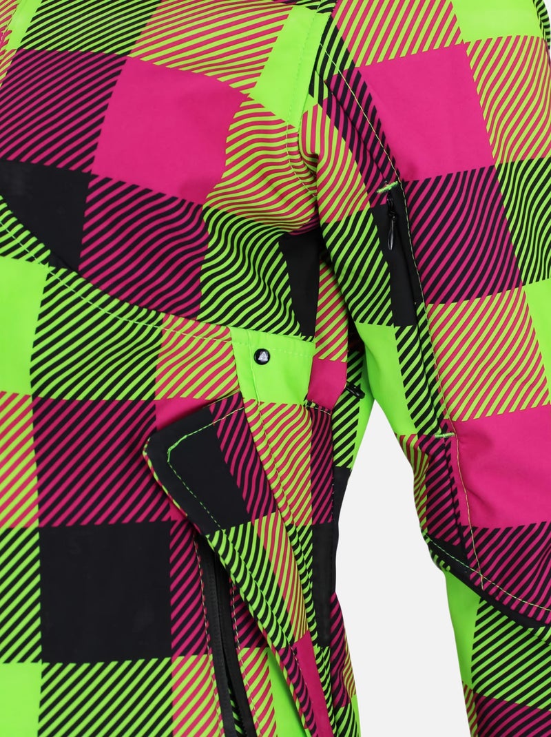 Blouson softshell   AVENYKS - PEAK MOUNTAIN Rose fushia - Kiabi