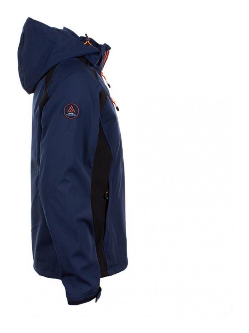 Blouson softshell   CABILONE - PEAK MOUNTAIN Bleu marine - Kiabi