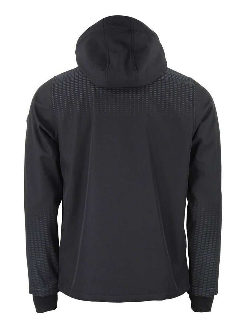 Blouson softshell   CABRA - PEAK MOUNTAIN Noir Noir - Kiabi