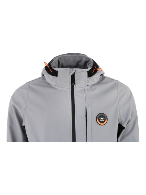 Blouson softshell   CAFE - PEAK MOUNTAIN - Kiabi