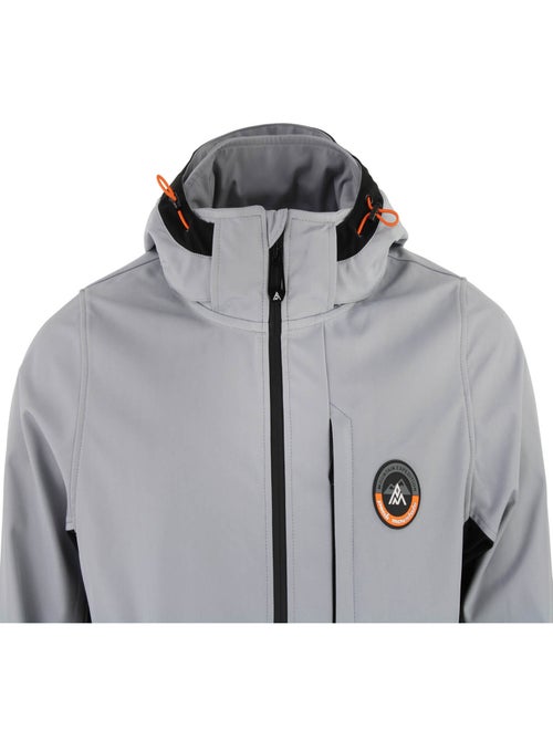 Blouson softshell   CAFE - PEAK MOUNTAIN - Kiabi