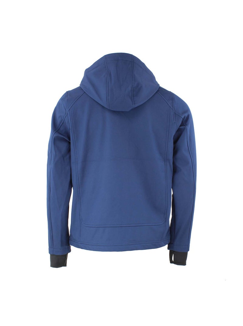 Blouson softshell   CAFORAIN - PEAK MOUNTAIN Bleu marine - Kiabi