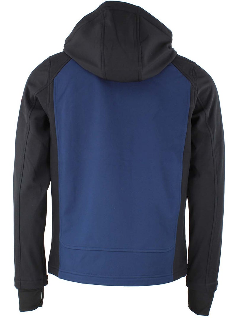 Blouson softshell   CAFORI - PEAK MOUNTAIN Bleu marine - Kiabi