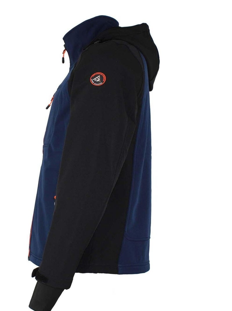 Blouson softshell   CAFORI - PEAK MOUNTAIN Bleu marine - Kiabi