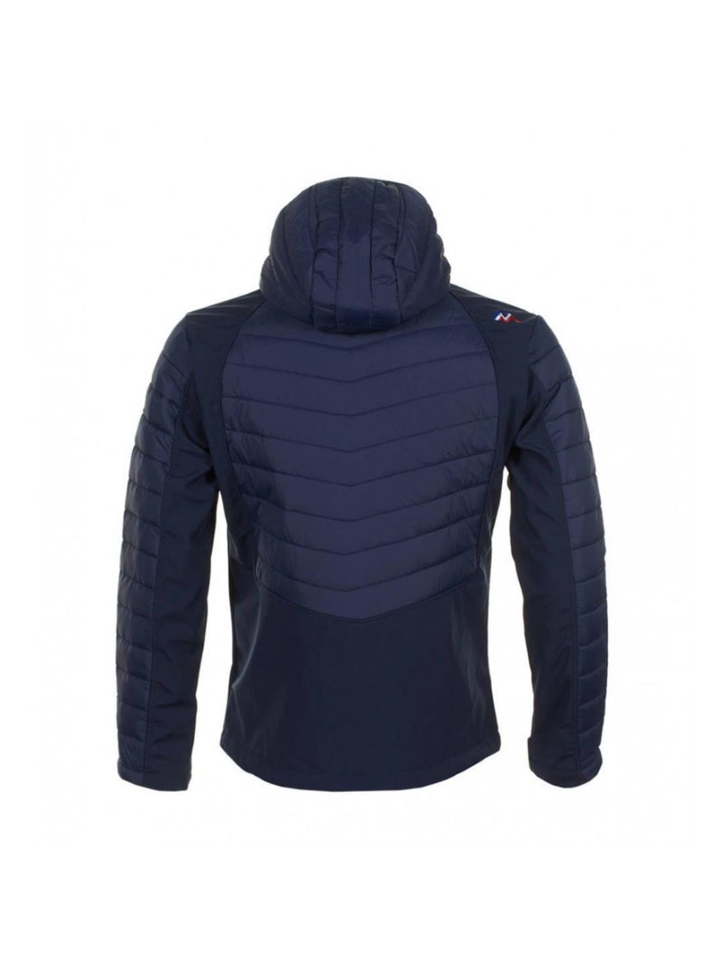 Blouson softshell   CALENDER - PEAK MOUNTAIN Bleu marine - Kiabi