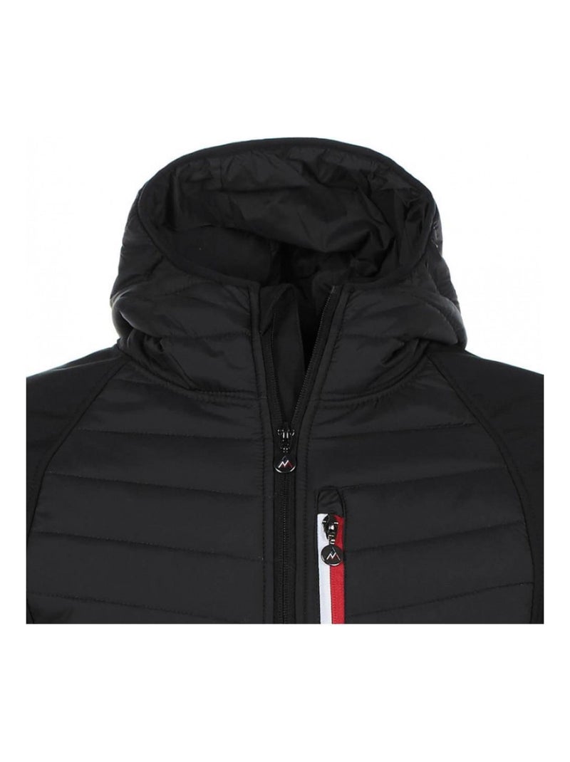 Blouson softshell   CALENDER - PEAK MOUNTAIN Noir Noir - Kiabi
