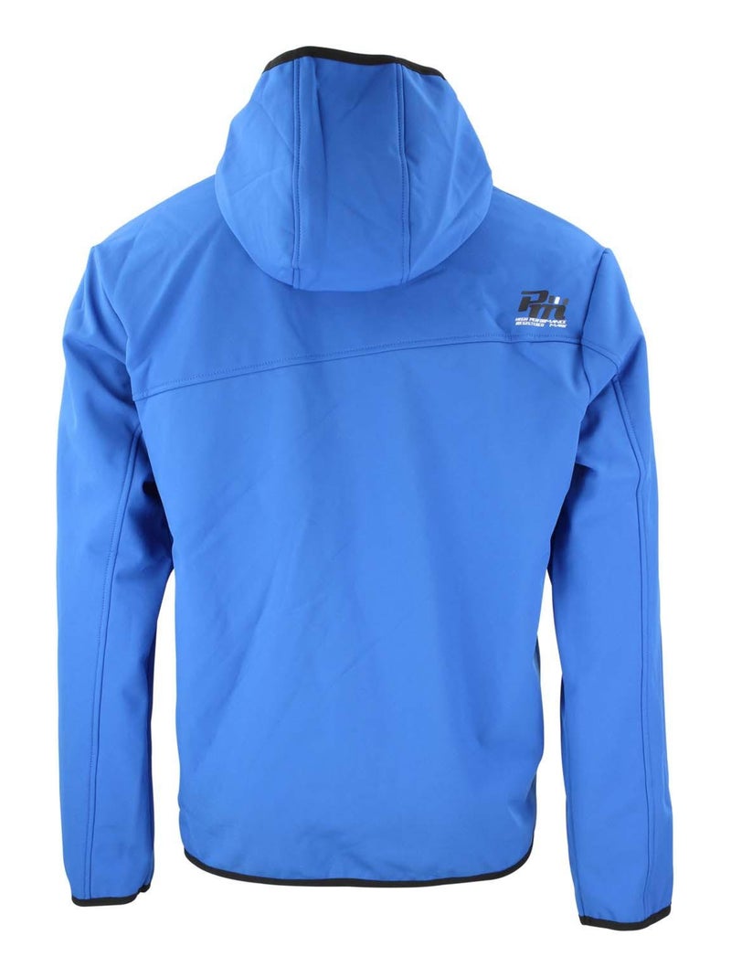 Blouson softshell   CAMSO - PEAK MOUNTAIN Bleu - Kiabi