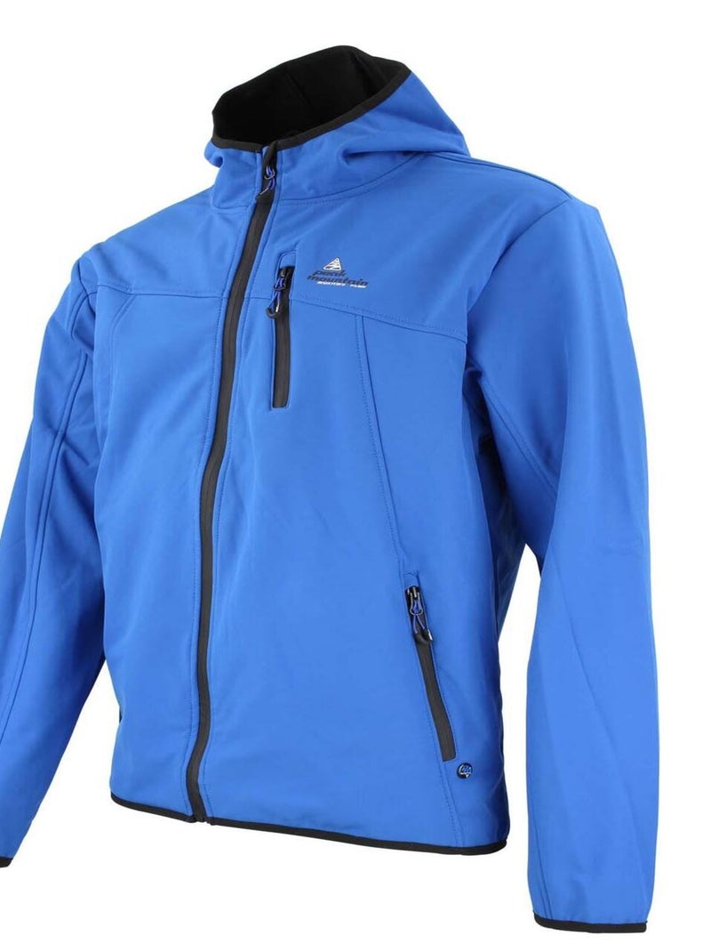 Blouson softshell   CAMSO - PEAK MOUNTAIN Bleu - Kiabi