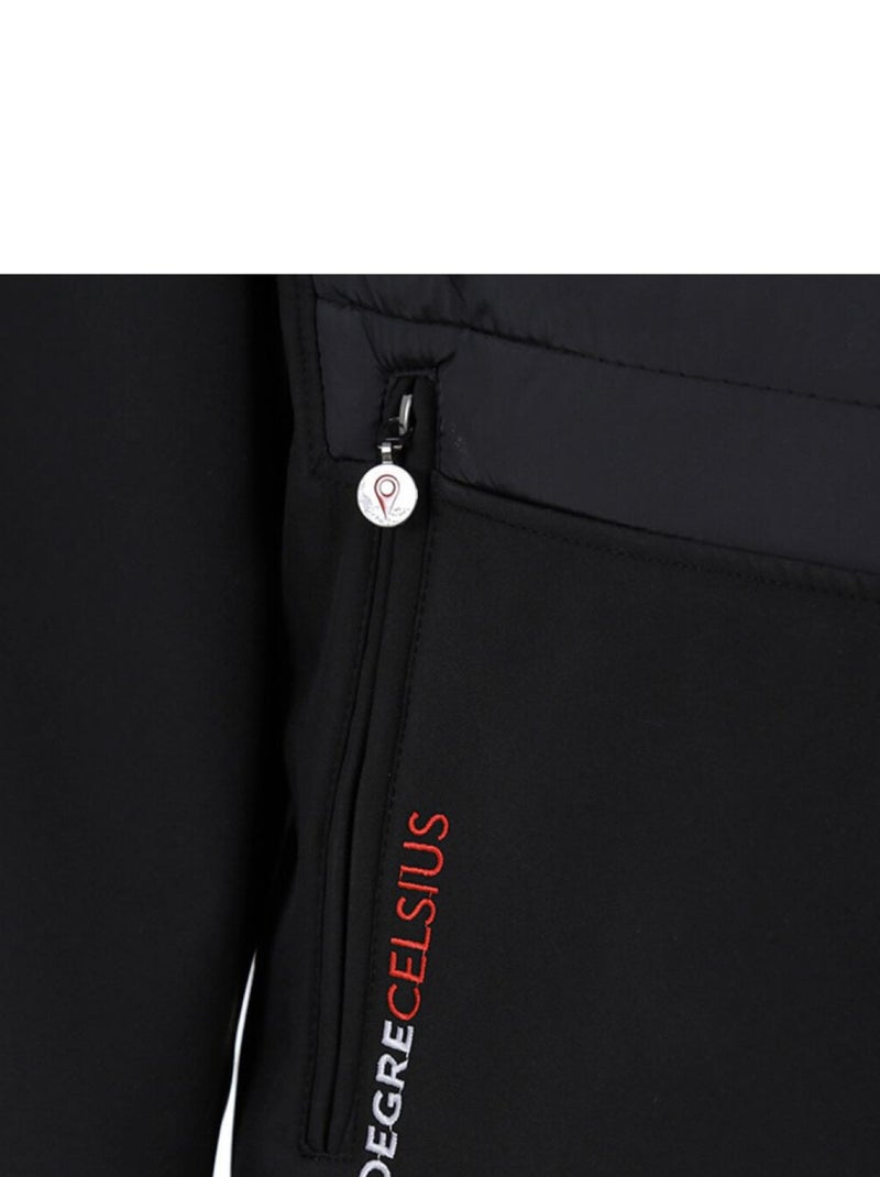 Blouson softshell   CANDER - DEGRE CELSIUS Noir Noir - Kiabi