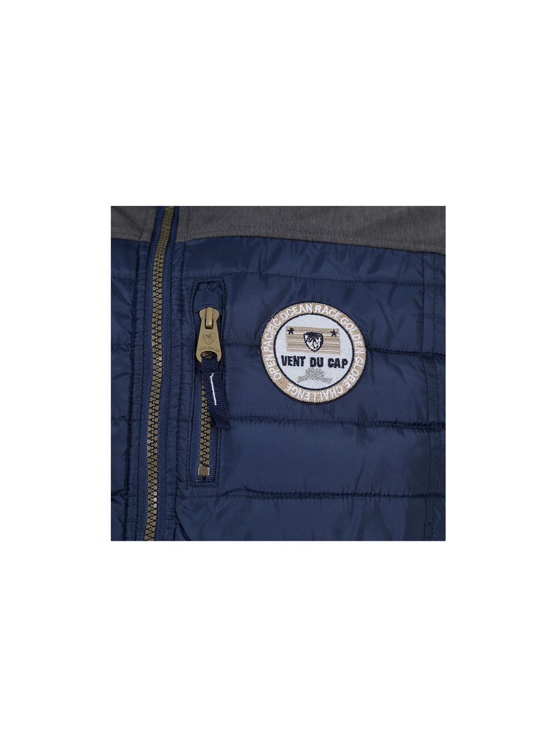 Blouson softshell   CANDREI - VENT DU CAP Bleu marine - Kiabi