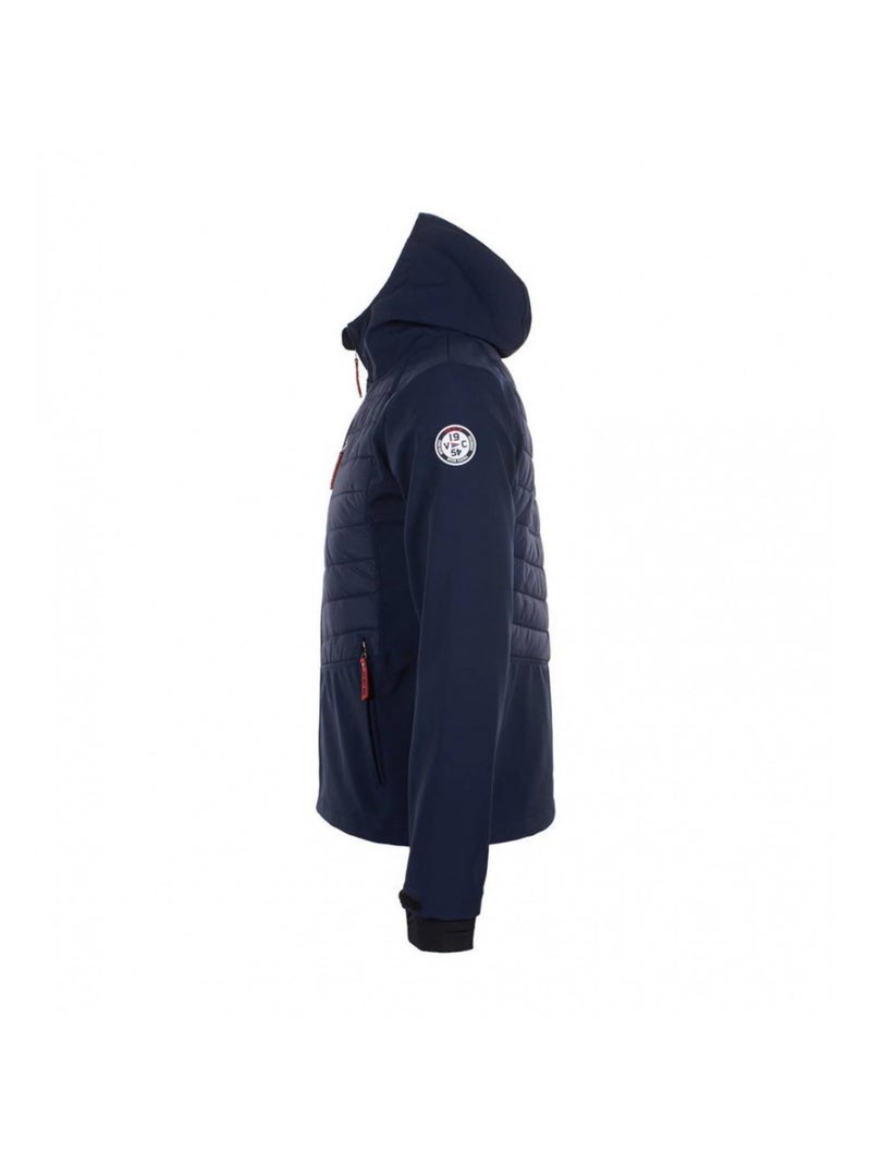 Blouson softshell   CAPVER - VENT DU CAP Bleu marine - Kiabi