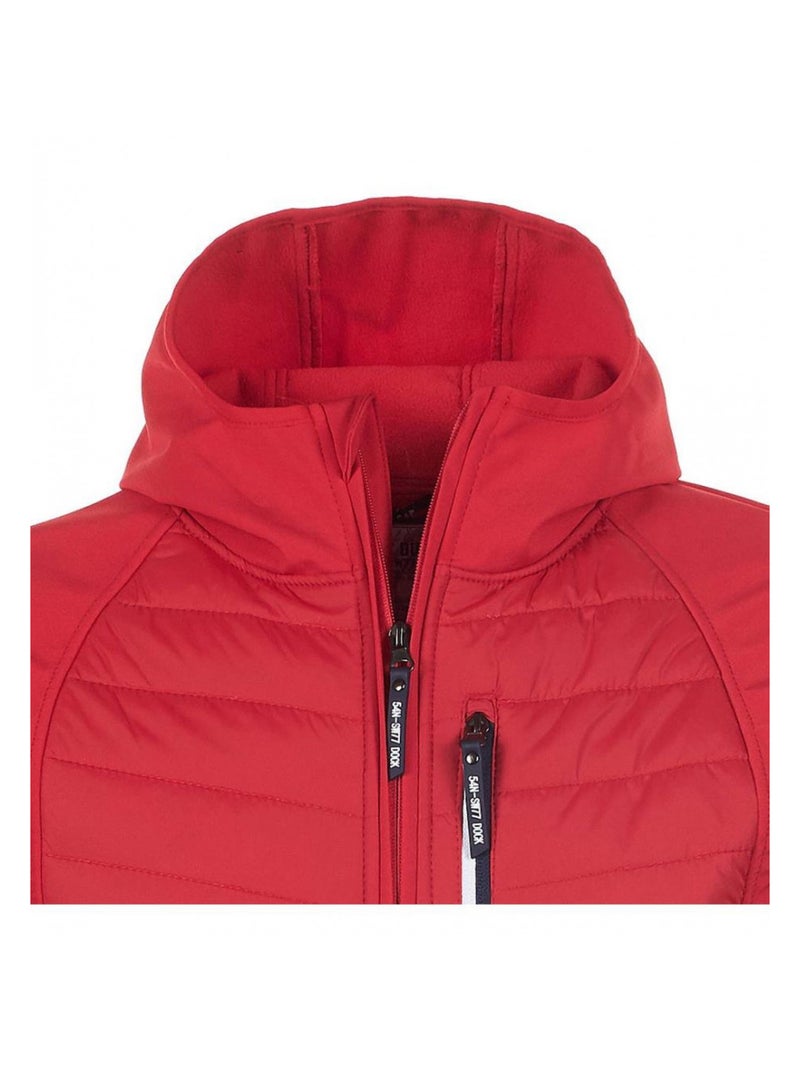 Blouson softshell   CAPVER - VENT DU CAP Rouge - Kiabi