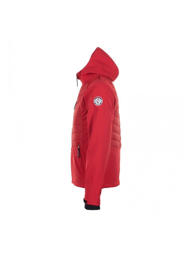 Blouson softshell   CAPVER - VENT DU CAP Rouge - Kiabi