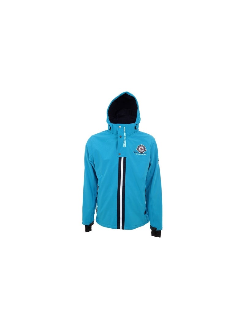 Blouson softshell   CETOM - VENT DU CAP Bleu - Kiabi