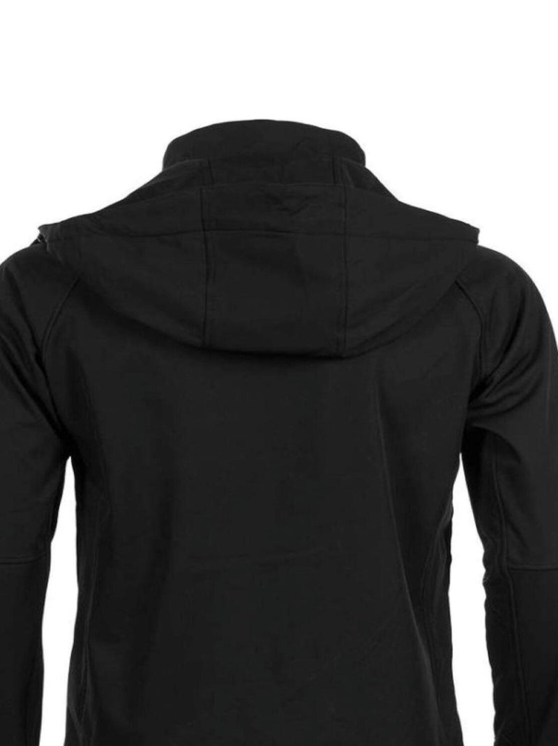 Blouson softshell   CIMALEAK - PEAK MOUNTAIN Noir Bleu - Kiabi