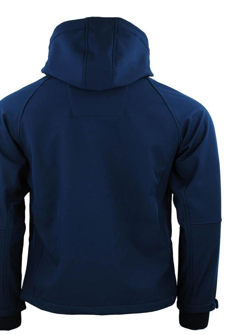 Blouson softshell   CIMALEO - PEAK MOUNTAIN Bleu marine - Kiabi