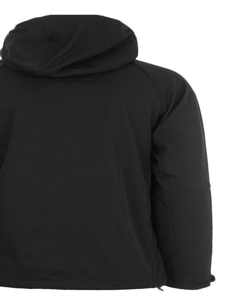 Blouson softshell   CIMALON - DEGRE CELSIUS Noir Orange - Kiabi
