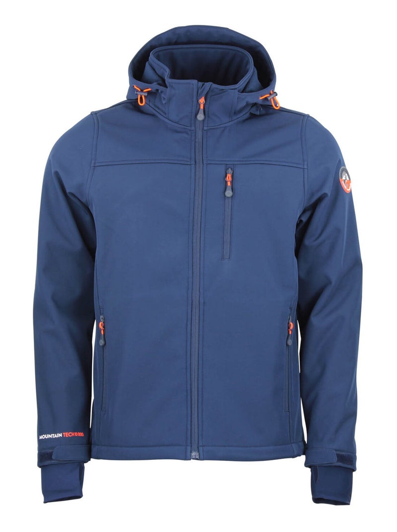 Blouson softshell CLAUDE - PEAK MOUNTAIN Bleu marine - Kiabi