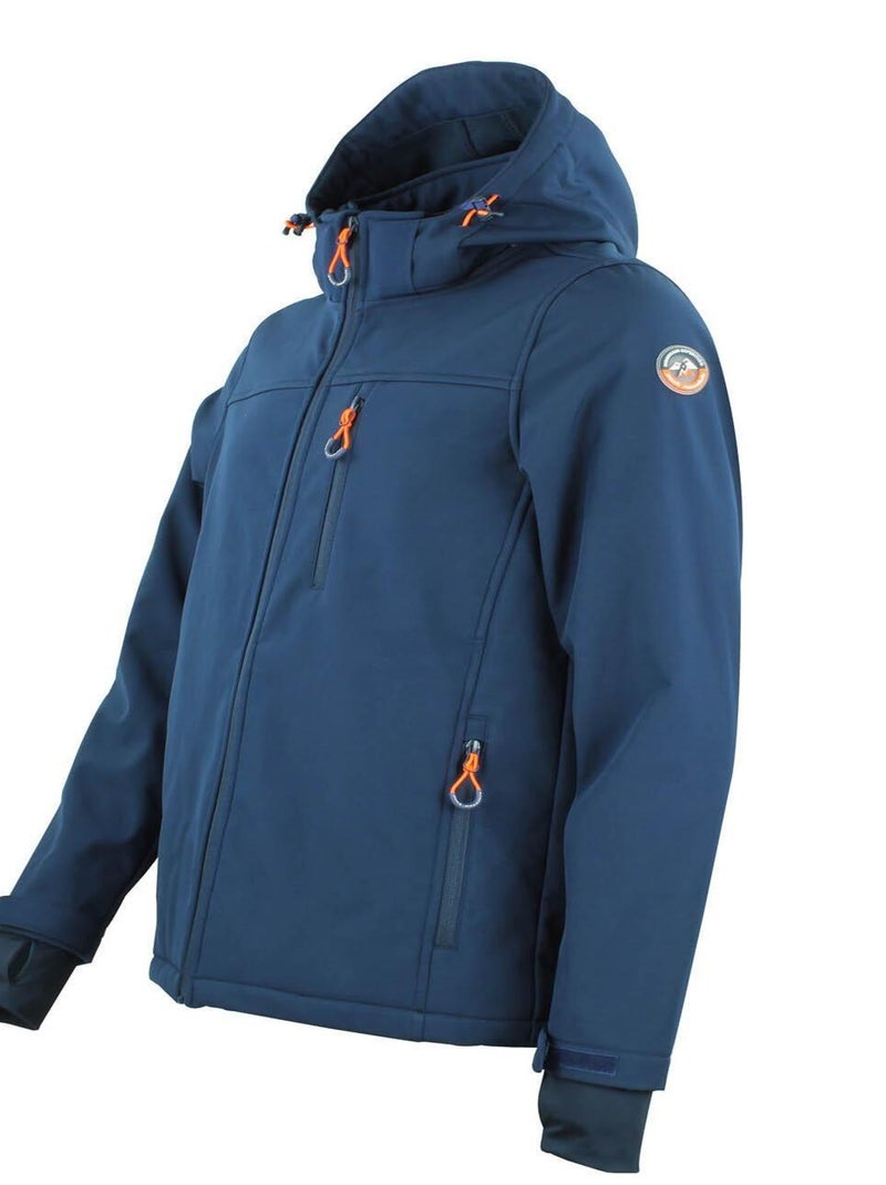 Blouson softshell CLAUDIO - PEAK MOUNTAIN Bleu marine - Kiabi