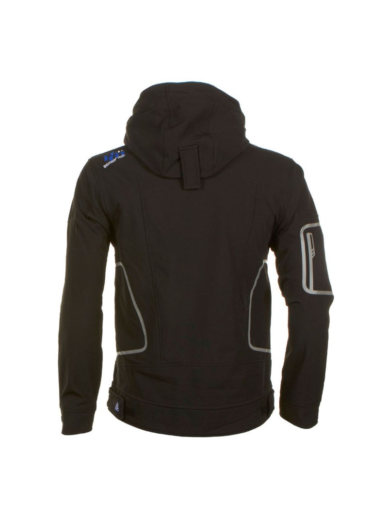Blouson softshell   COFTIBI - PEAK MOUNTAIN Noir Noir - Kiabi