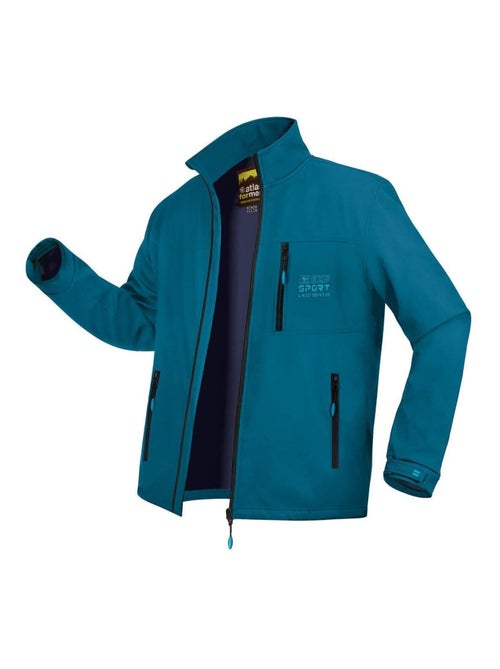 Blouson Softshell Doublé Micropolaire   - ATLAS FOR MEN - Kiabi