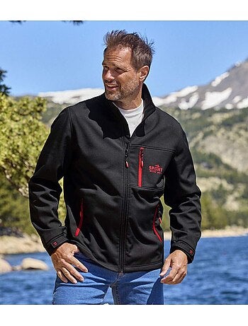 Blouson softshell doublé polaire - atlas for men