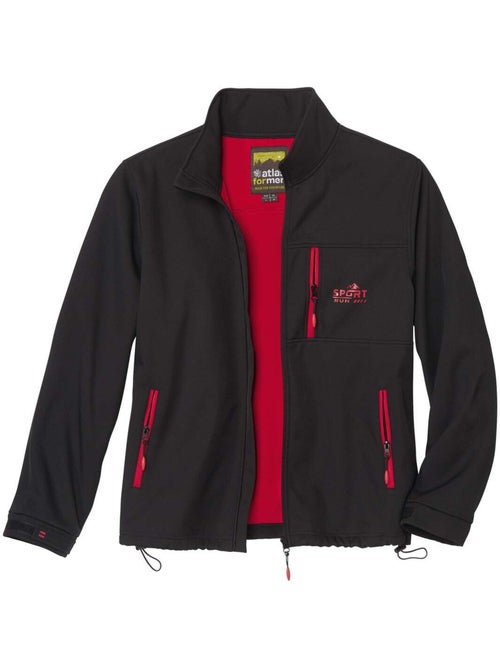 Blouson softshell doublé polaire - atlas for men - Kiabi