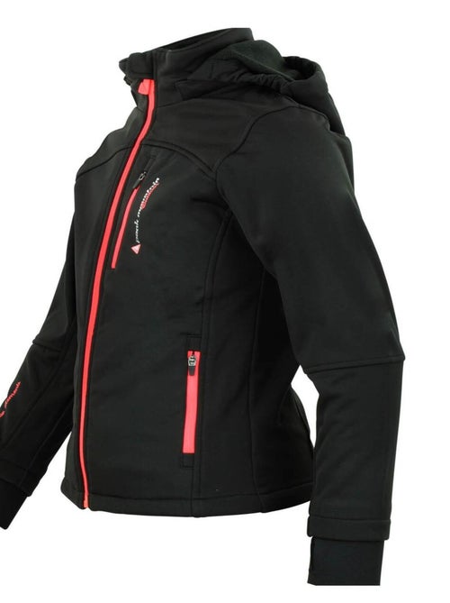 Blouson softshell fille FANNE - PEAK MOUNTAIN - Kiabi