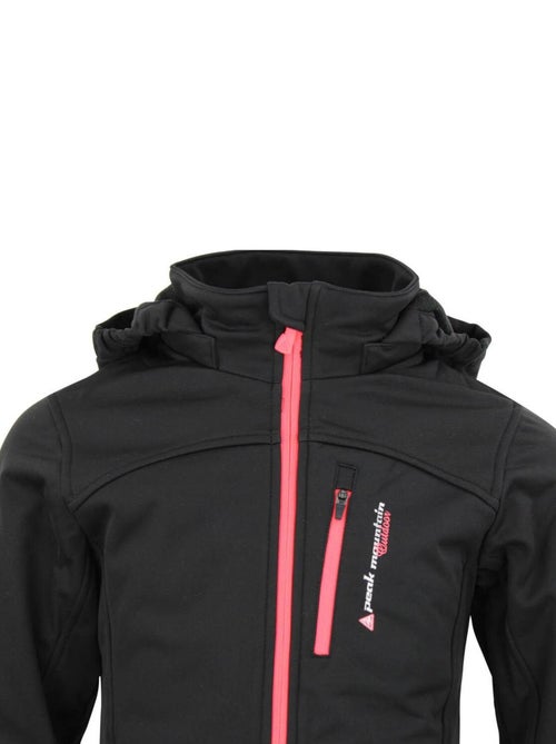 Blouson softshell fille FANNE - PEAK MOUNTAIN - Kiabi
