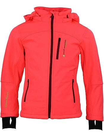 Blouson softshell fille FANNE - PEAK MOUNTAIN