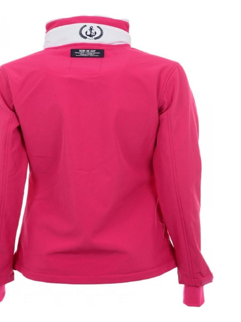Blouson softshell fille GADJI - VENT DU CAP Rose - Kiabi