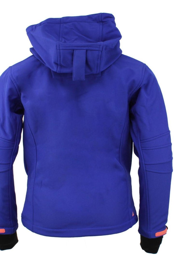 Blouson softshell fille GAMALA - PEAK MOUNTAIN Bleu - Kiabi