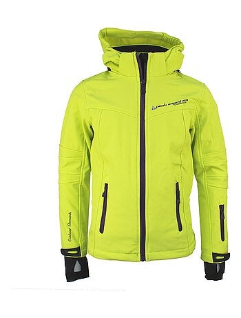 Blouson softshell fille GAMALA - PEAK MOUNTAIN
