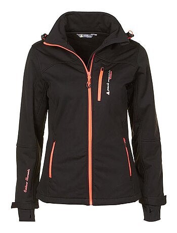 Blouson softshell fille GANNE - PEAK MOUNTAIN