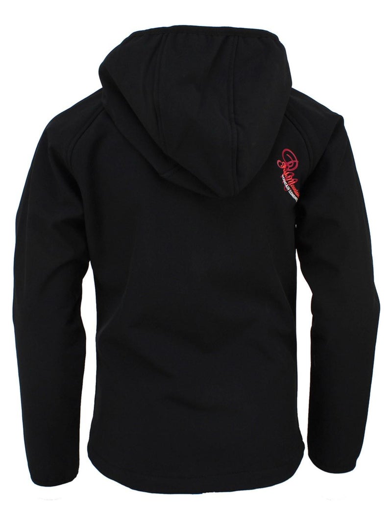 Blouson softshell fille GANSO - PEAK MOUNTAIN Noir Noir - Kiabi