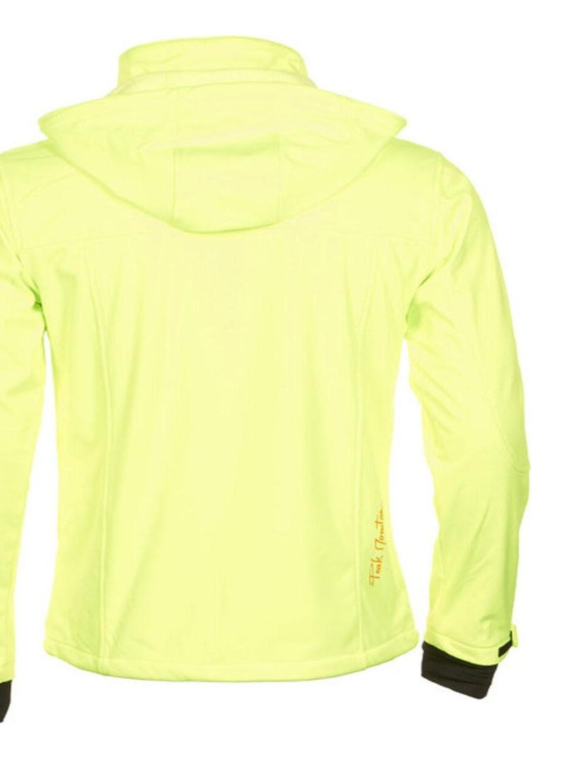 Blouson softshell garçon ECANNE - PEAK MOUNTAIN Jaune - Kiabi