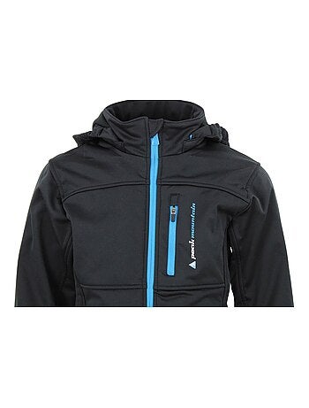Blouson softshell garçon ECANNE - PEAK MOUNTAIN