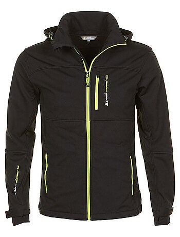 Blouson softshell garçon ECANNE - PEAK MOUNTAIN