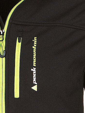 Blouson softshell garçon ECANNE - PEAK MOUNTAIN