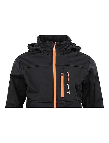 Blouson softshell garçon ECANNE - PEAK MOUNTAIN