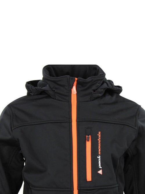 Blouson softshell garçon ECANNE - PEAK MOUNTAIN - Kiabi