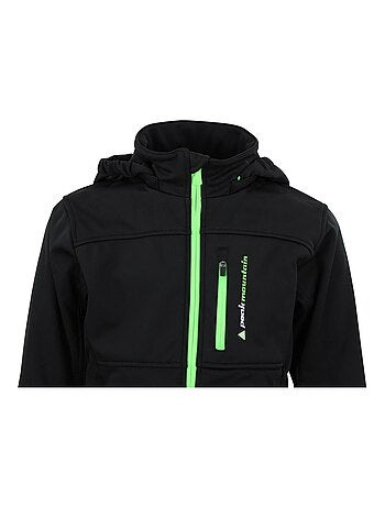 Blouson softshell garçon ECANNE - PEAK MOUNTAIN
