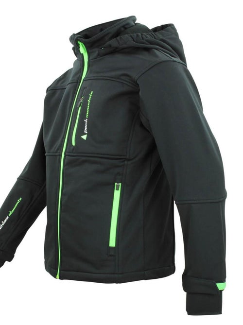Blouson softshell garçon ECANNE - PEAK MOUNTAIN - Kiabi