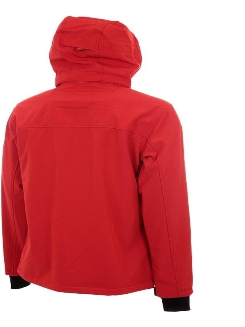 Blouson softshell garçon ECETOM - VENT DU CAP Rouge - Kiabi