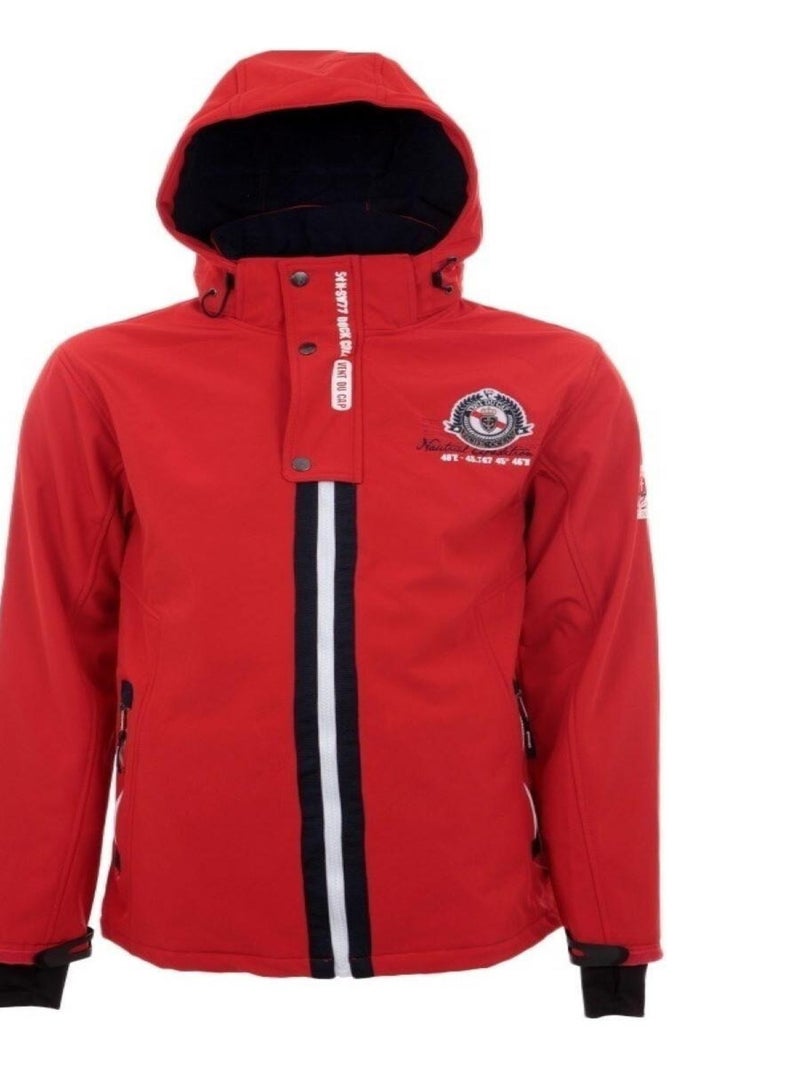 Blouson softshell garçon ECETOM - VENT DU CAP Rouge - Kiabi