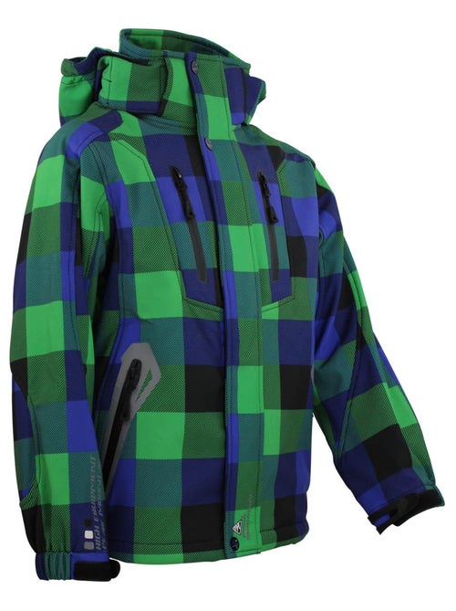 Blouson softshell garçon ECINA - PEAK MOUNTAIN - Kiabi